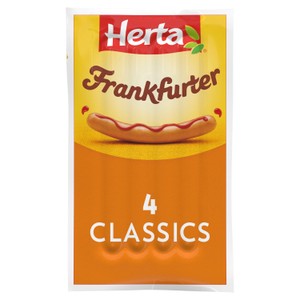 Herta Classic Frankfurter Hot Dogs 10 Pack 350G