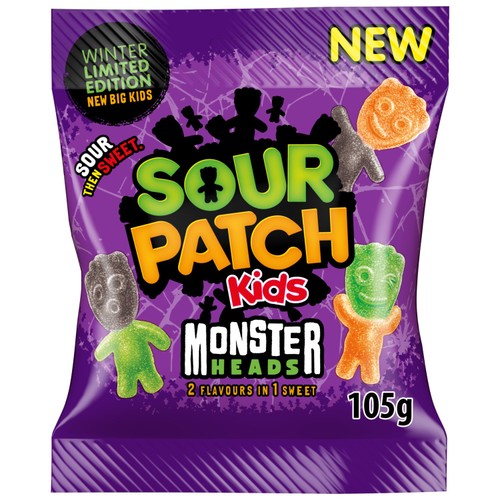 Sour Patch Kids Monster Heads