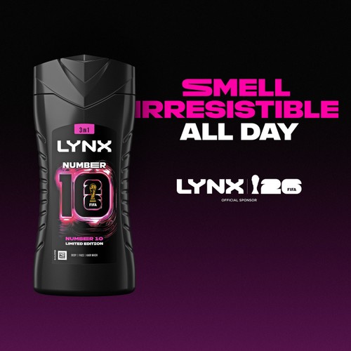 Lynx SG Number 10 FIFA Shower Gel