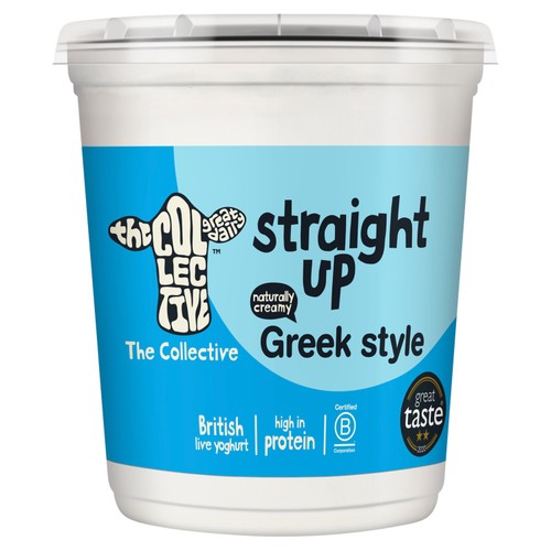 The Collective Straight Up Unsweetened Yoghurt, 900g The Collective Straight Up Unsweetened Yoghurt, 900g