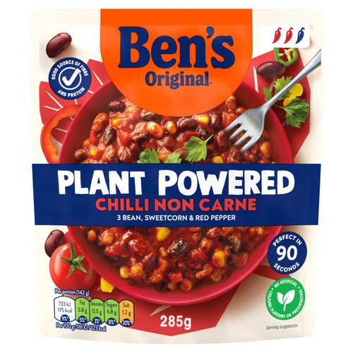 Ben's Original Plant Powered Vegan Chili Non Carne Meal