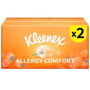 Kleenex Allergy Comfort Tissues Twin Box