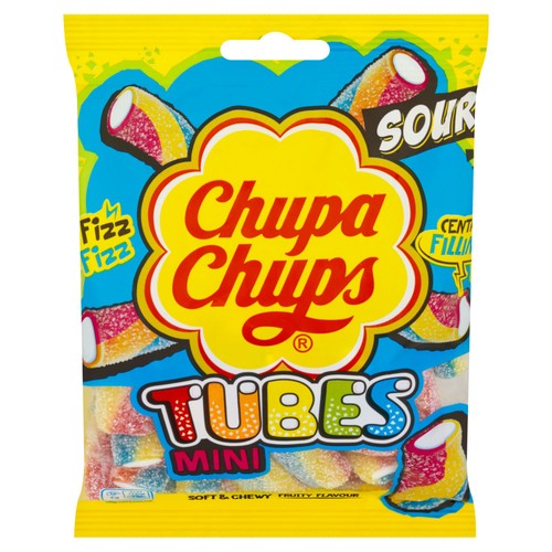 Chupa Chups Sour Mini Tubes Ocado