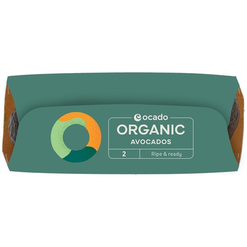 Ocado Organic Ripe & Ready Avocados