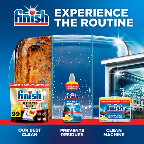 Finish Ultimate Plus All In One Dishwasher Tablets