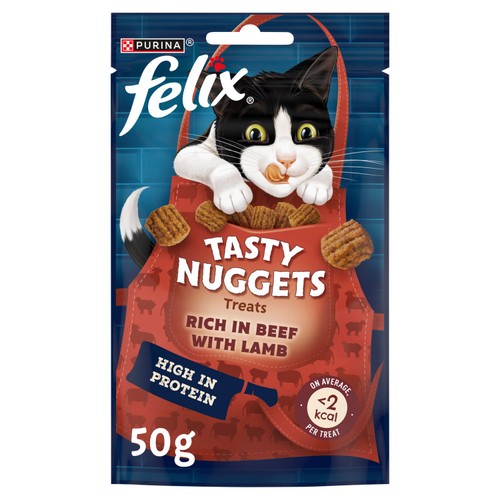 Felix Tasty Nuggets Beef & Lamb Cat Treats