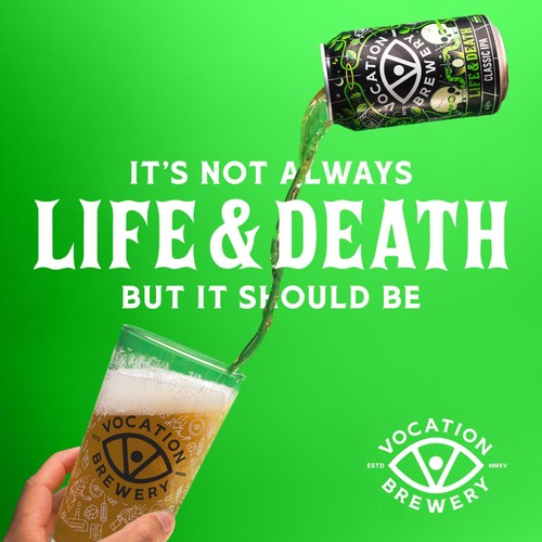Vocation Brewery Life & Death Classic IPA