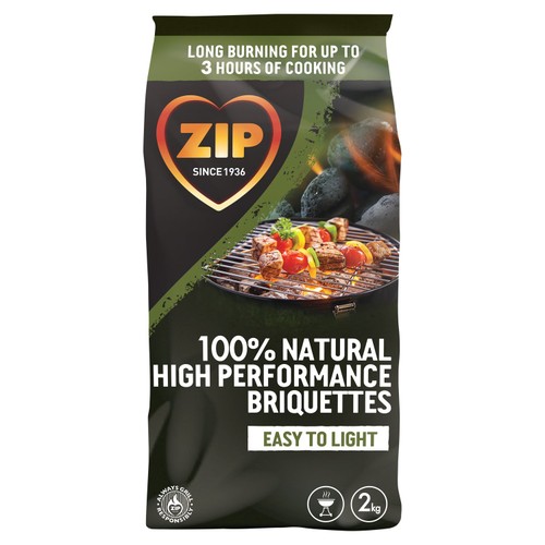 Zip Charcoal Briquettes