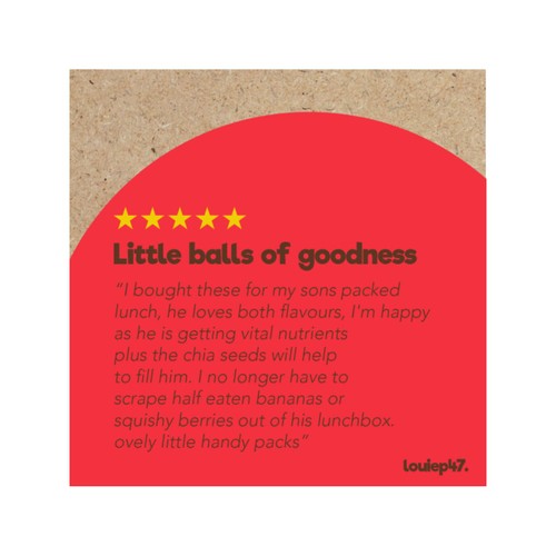 Good4u Nutri Balls Strawberry Multipack