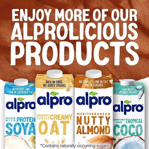 Alpro Soya Chocolate Chilled Dairy Free Drink