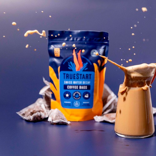 TrueStart Swiss Water Decaf Loose Coffee Bags x25