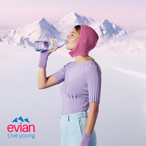 Evian Still Natural Mineral Spring Bottled Water Multipack