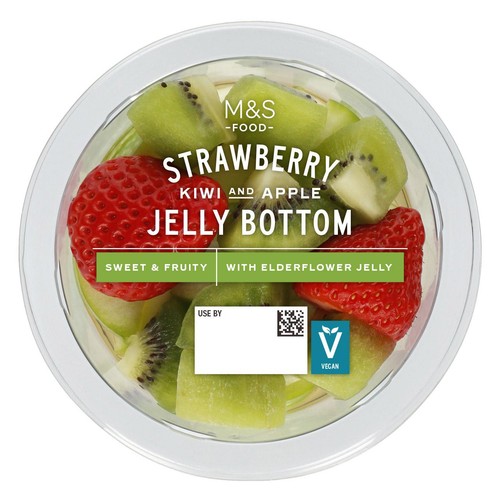M&S Strawberry, Kiwi & Apple Jelly Bottom