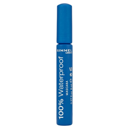 Rimmel 100% Waterproof Mascara 001 Black Black