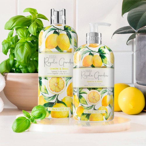 Baylis & Harding Royale Garden Lemon & Basil Body Wash