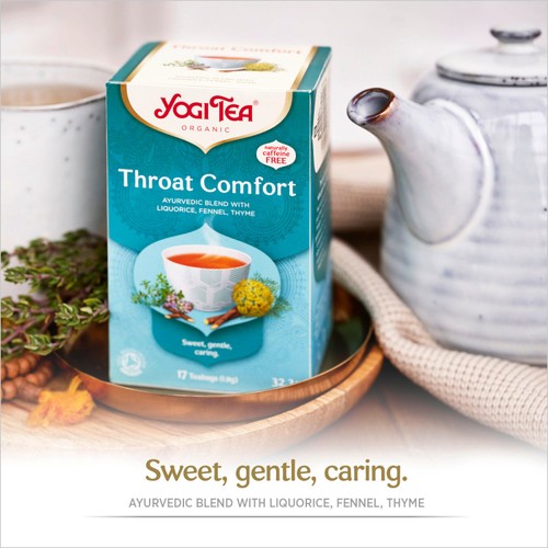 Yogi Tea Throat Comfort Organic Tea Bags