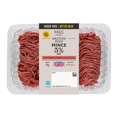 M&S Beef Mince 5% Fat