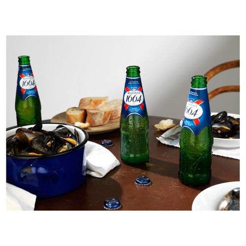 Kronenbourg 1664 Biere Lager Beer Bottles