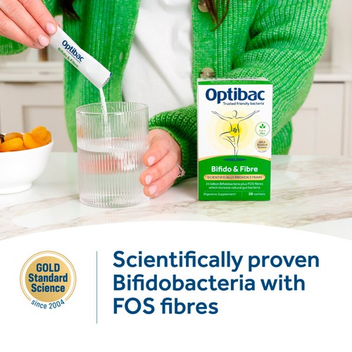 Optibac Probiotics Bifido & Fibre - 30 Sachets