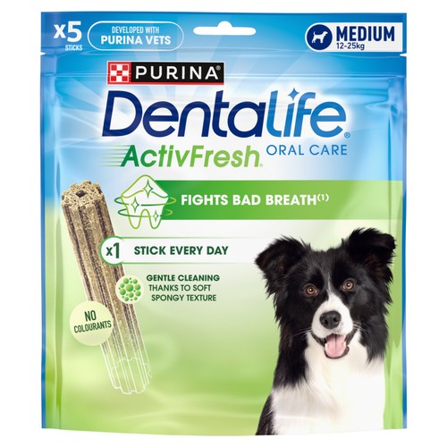 Dentalife ActivFresh Medium Dental Chicken Dog Chews