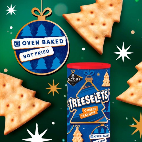 Jacob's Treeselets Sharing Baked Snack Tub