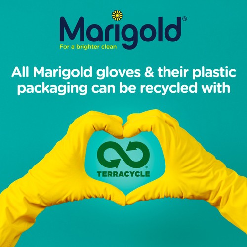Marigold Extra Safe  Disposable Latex & Powder Free Gloves M/L Food Safe