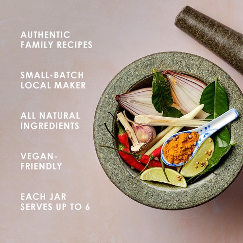 Rempapa Peranakan Turmeric & Lemongrass Curry Paste