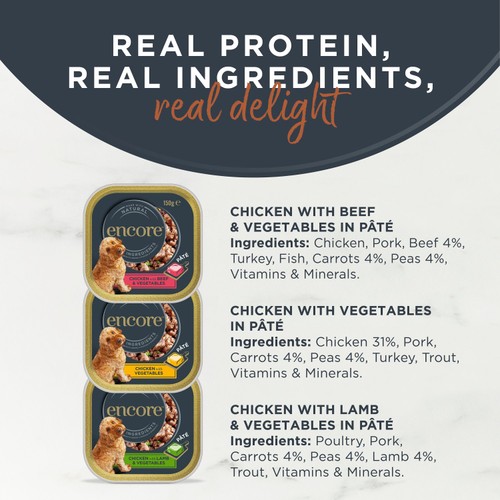 Encore Dog Pate Multi Pack