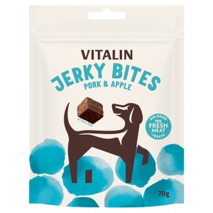 Vitalin Pork & Apple Jerky Bites