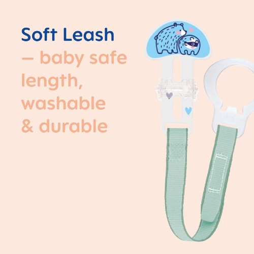 MAM Soother Clip Double Pack - Unisex