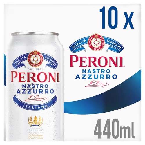 Peroni Nastro Azzurro 440ml Cans
