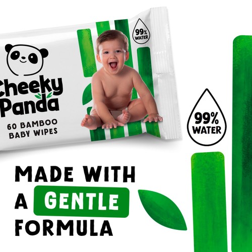 Cheeky Panda Bamboo Baby Wipes Multi Pack