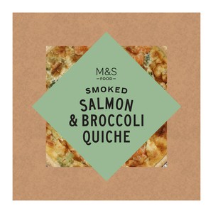 M&S Scottish Salmon & Broccoli Quiche