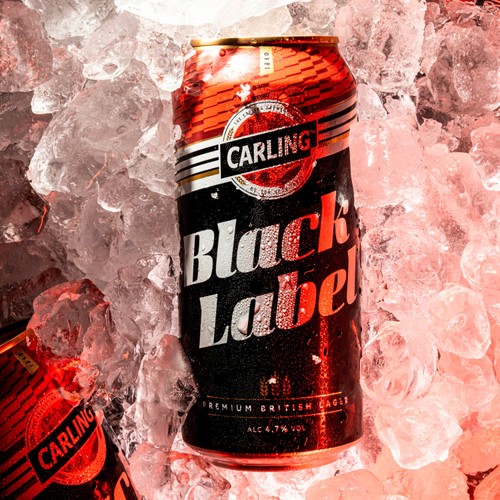 Carling Black Label Lager Beer Cans