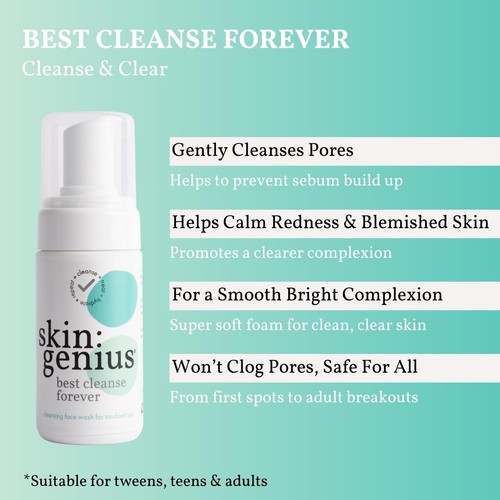 Skin Genius Best Cleanse Forever Cleansing Face Wash