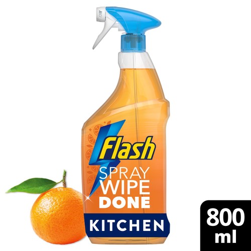 Flash Spray.Wipe.Done. Kitchen Cleaning Spray