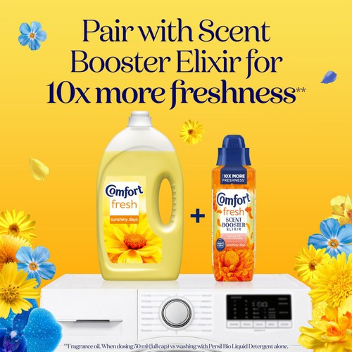 Comfort Fresh Sunshiny Days Fabric Conditioner 80 Washes
