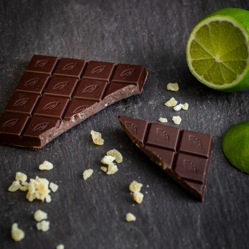 Willie's Cacao Dark Chocolate with Ginger and Lime Vegan
