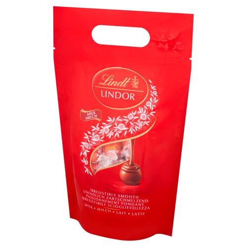 Lindt Lindor Milk Chocolate Truffles Bag