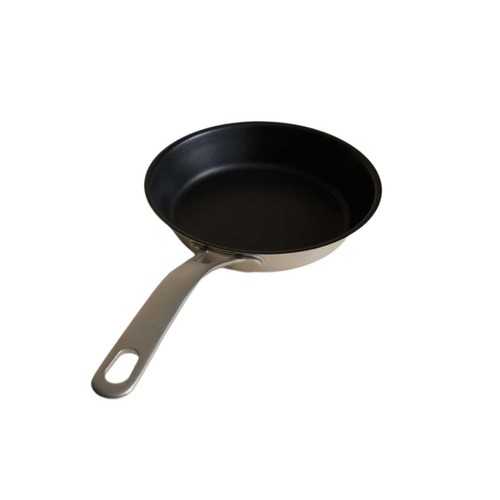 M&S X Tom Kerridge Stainless Steel 20cm Non Stick Frying Pan, Silver
