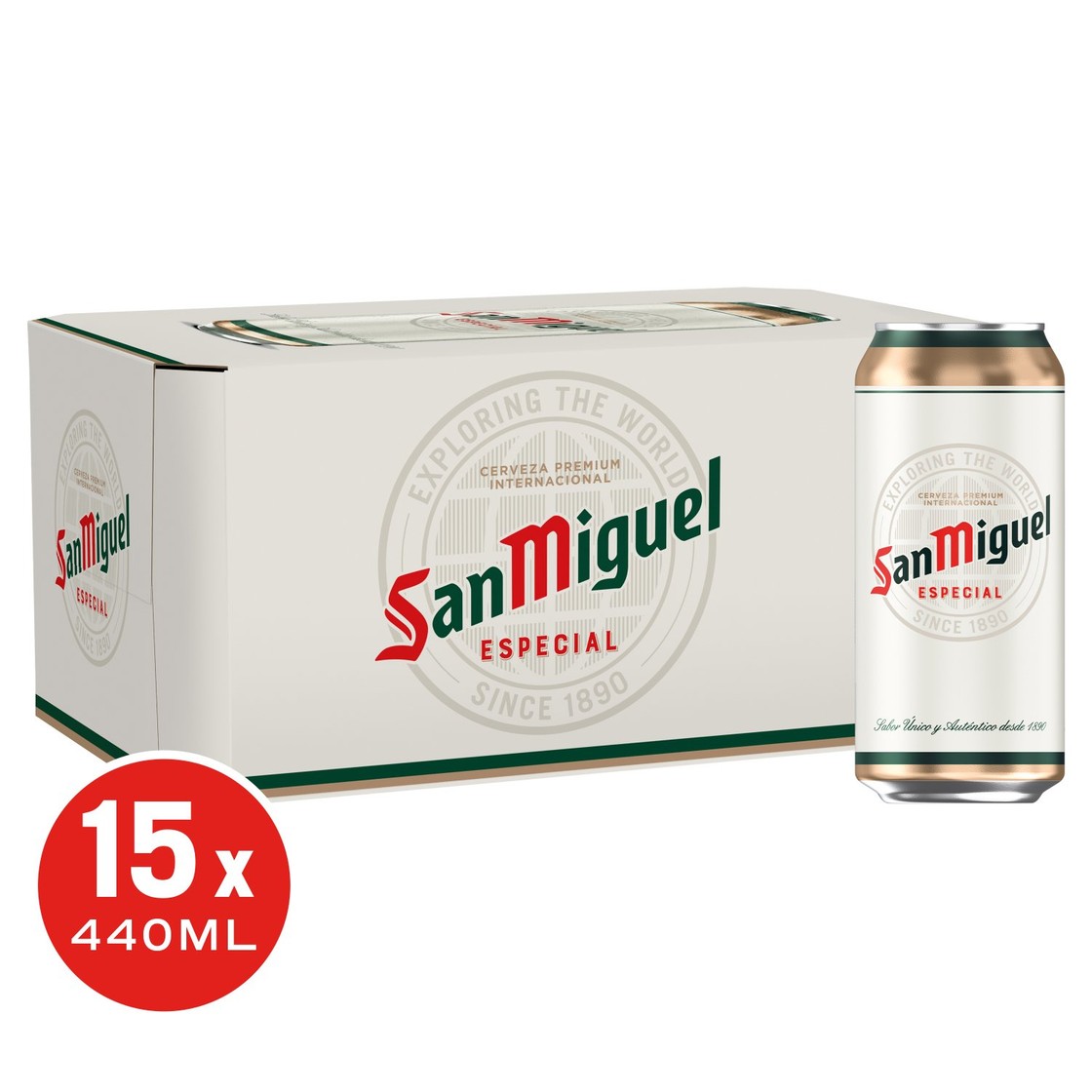 San Miguel Premium Lager Beer Cans Ocado