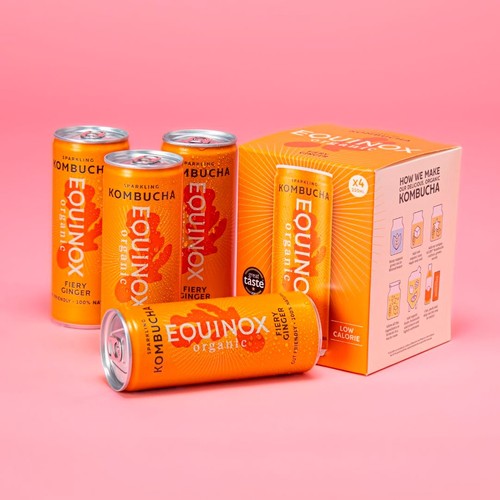 Equinox Organic Fiery ginger Kombucha
