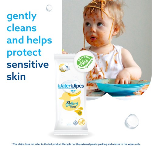 WaterWipes Extra Large Bathing Baby Wipes