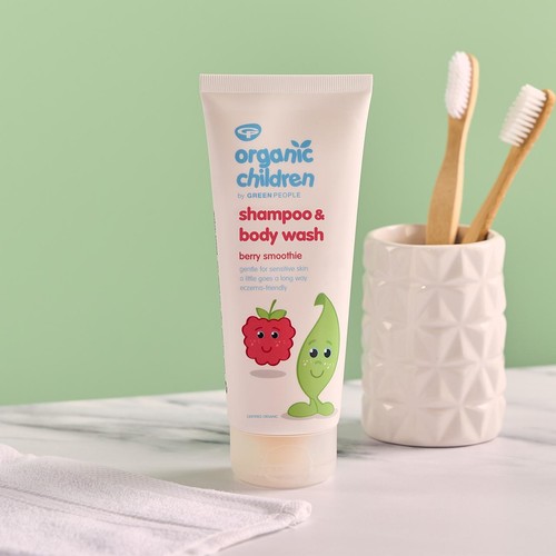 Organic Children Berry Smoothie Shampoo & Body Wash
