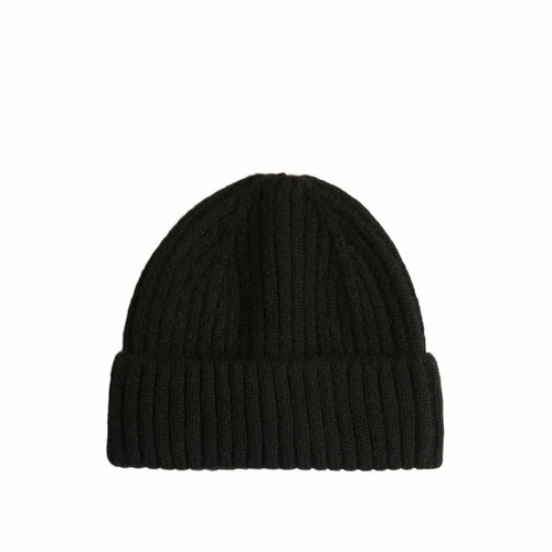 M&S Kids Plain Beanie Hat, 6-13Y Black