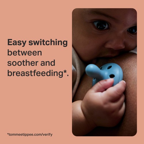Tommee Tippee Breastlike Soothers 0-6m