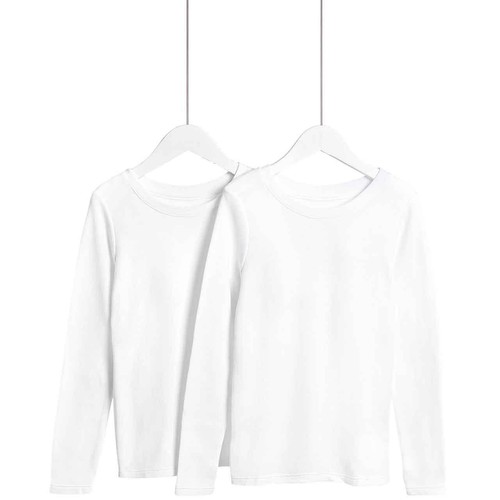 M&S Thermal Top, 6-7 Years, White