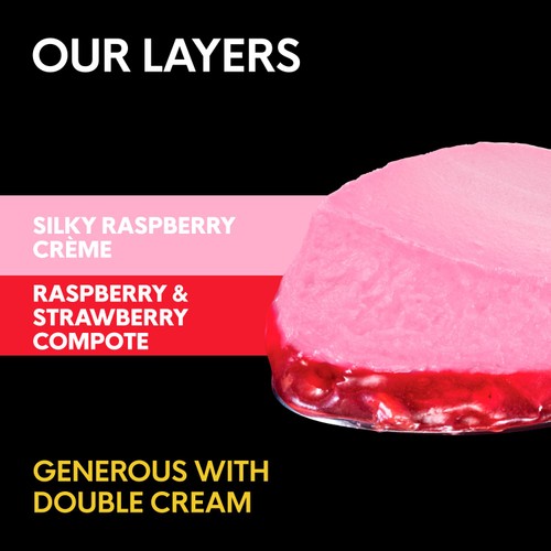 Gu Raspberry & Strawberry Fruit Creme Dessert