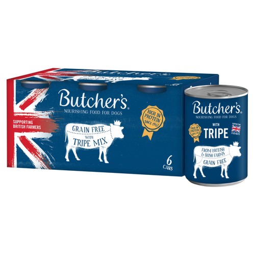 Butcher's Tripe Dog Food Tins