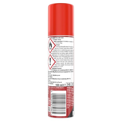 Autan Active 15% Deet Aerosol Spray Repellent